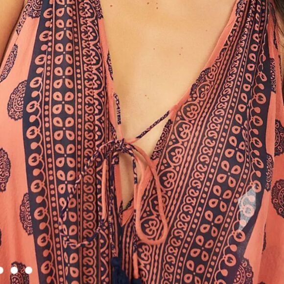 FREE PEOPLE INTIMATELY BODYSUIT SIZE SMALL SOUL OF THE SUN BOHEMIAN STYLE NWT - Picture 2 of 5